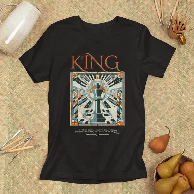 

Chess T Shirt Stylish Vintage Design for Strategy Lovers Ideal Thinkers Players 5XL різнокольоровий