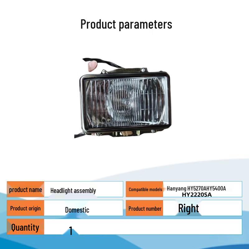 Right Front Headlight Assembly for Hanyang Buses