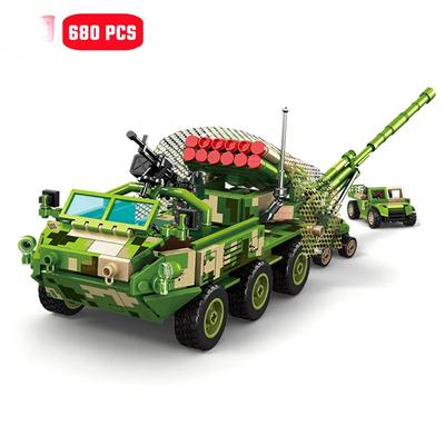 Multipurpose Vehicle Model Assemblage Building Blocks Kits Military Series Car Construction Set Boys Toys Christmas Gifts