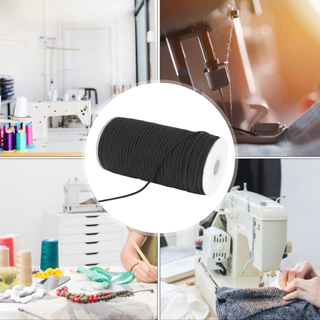 Elastic Band   Strap Rope High Elasticity Clothing Sewing Embroidery Supplies 180M