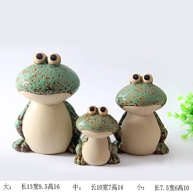 Jingdezhen Creative Ceramic Ornament Desktop Simplicity Niche Cute Porcelain Living Room High End Small Decoration