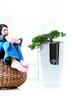 RATO DRTS240 Tall Flowerpot with Insert | Umbra