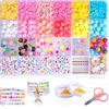 Cross Material Bracelet Beading Kit for Kids - DIY Stringing Beads Jewelry Set