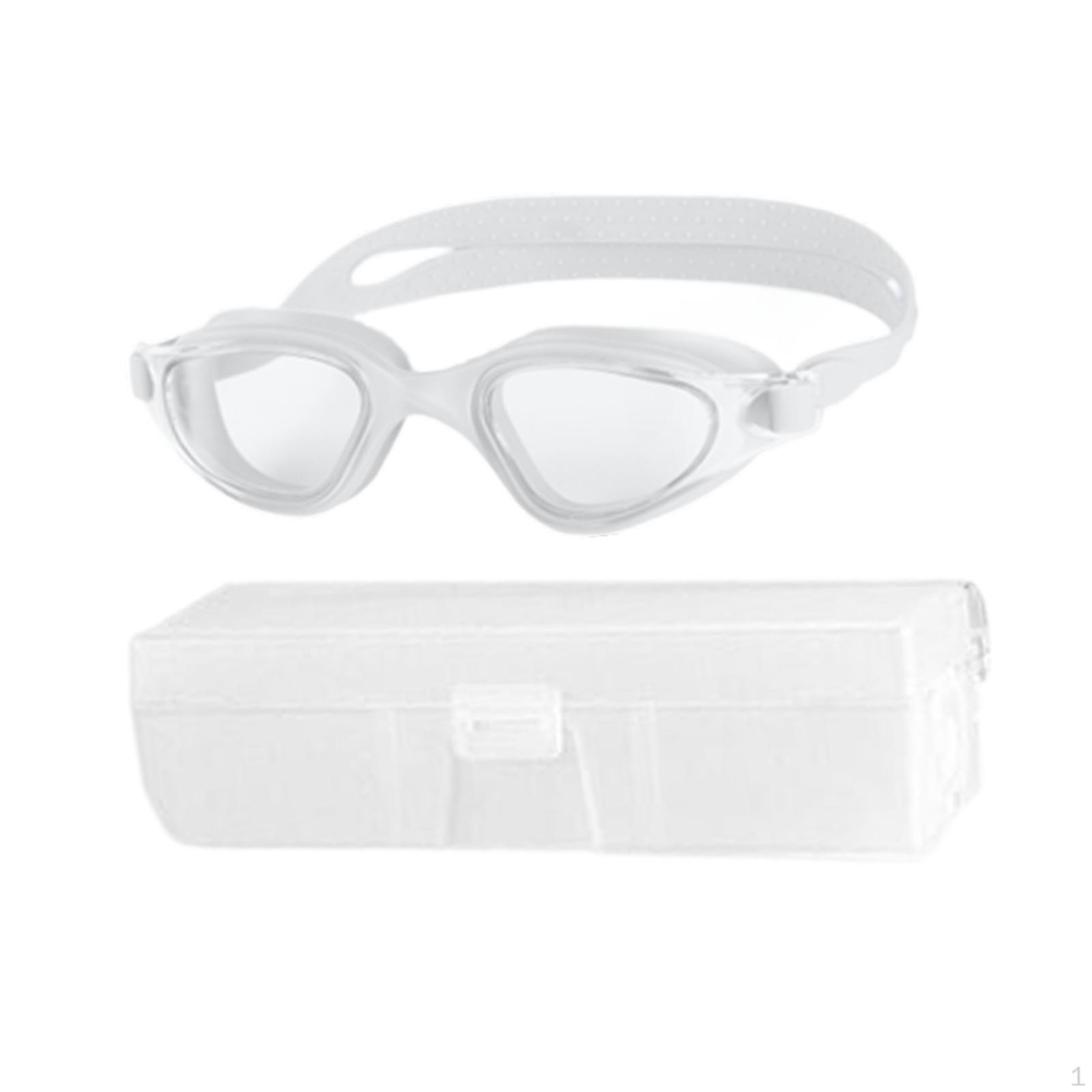 

Очки для плавания с защитой от запотевания Очки для плавания в бассейне Очки для каякинга Водные виды спорта белый