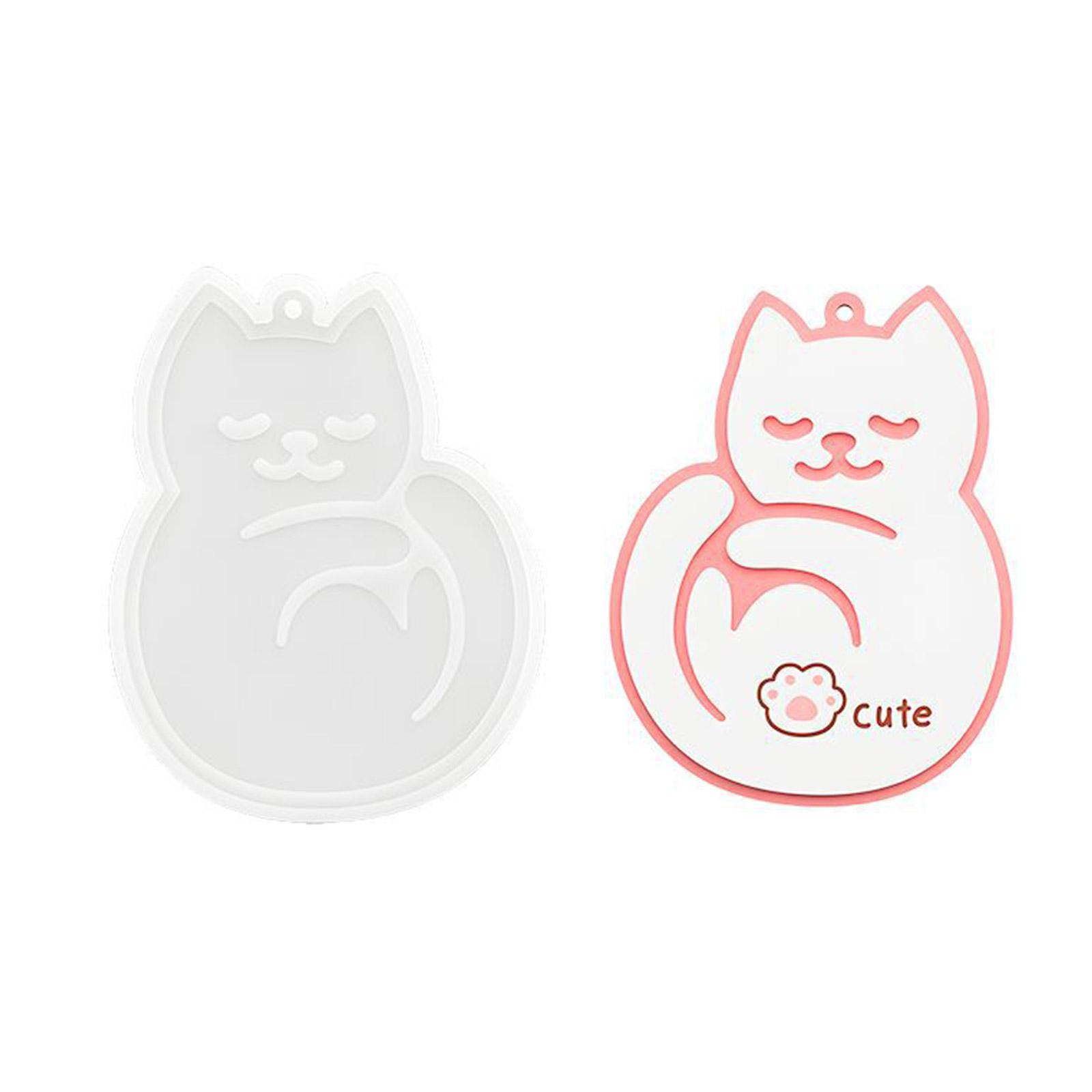 

Силиконовая форма «Спящий котенок» для изготовления брелоков из смолы и креативных украшений. Изготовлена из пищевых материалов.