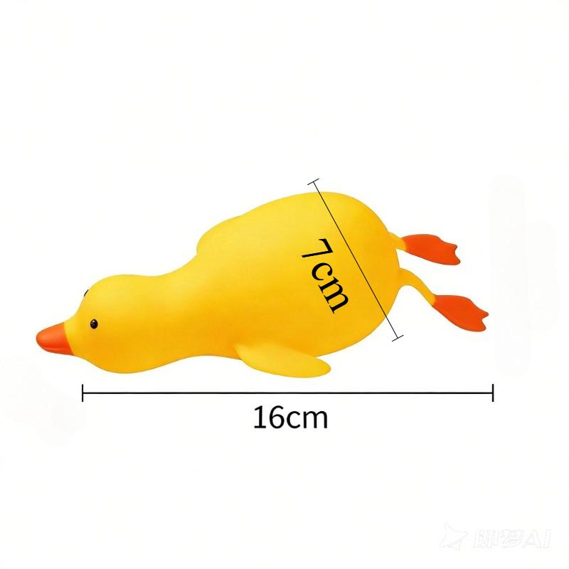 Cute Duck Slow Rising Stretchable Squishy Squeeze Toy Animal Stress Relief Fidget Decompression Gift For Kids And Adults