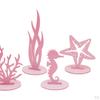 4 Felt Decorations Birthday / Graduation Party Supplies Table