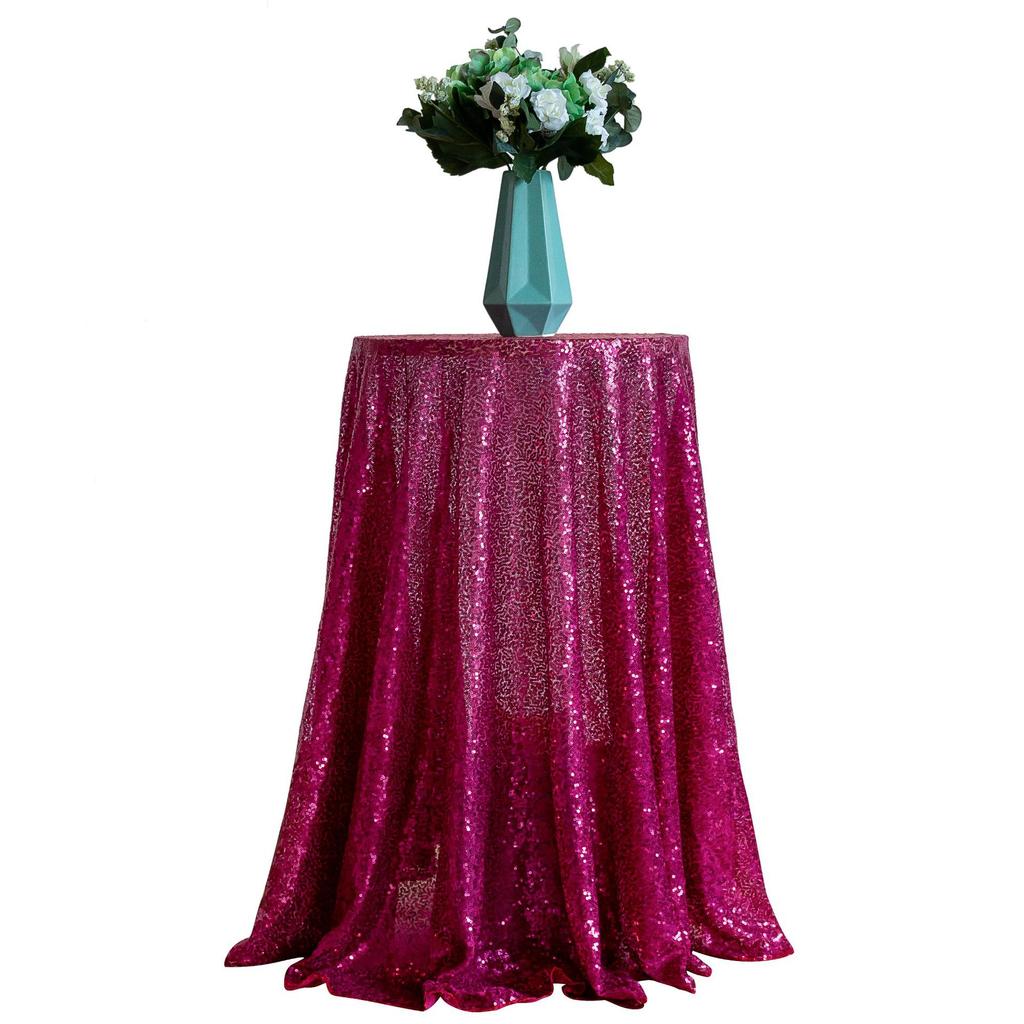 Amazon 3Mm Full Version Sequined Table Cloth Flash Wedding Local Tyrant Gold Tablecloth Round Table Flag Home Textile