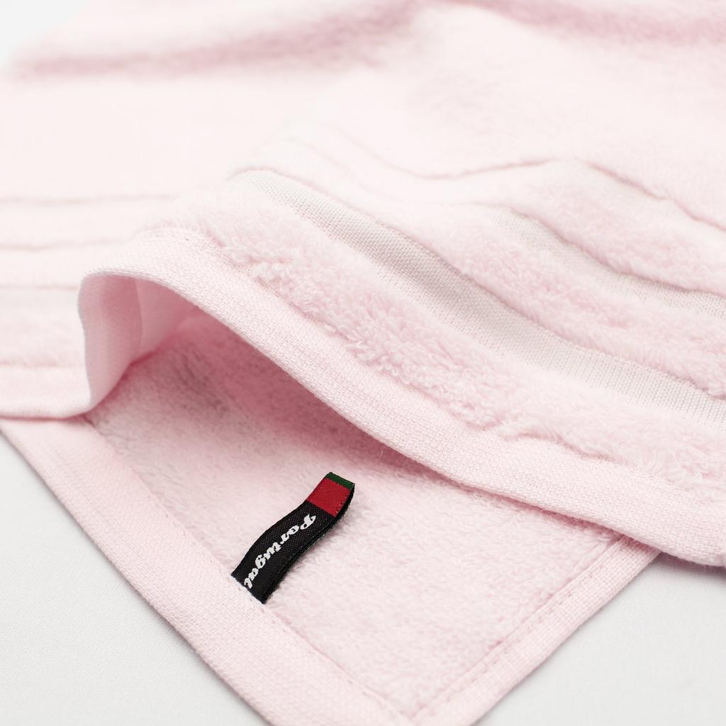 Hayashi Bath 60 x Untwisted Evermore Premium BF701012 Towel, Pink, Approx. 120cm, Yarn, Candy,