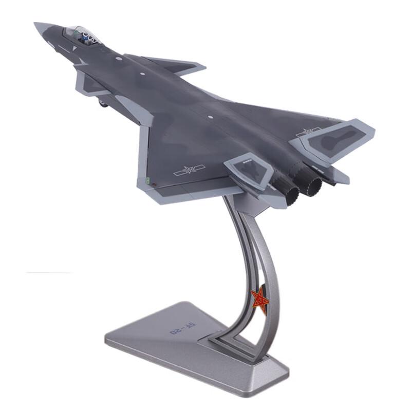WYZY 1:60 J-20 Stealth Fighter Jet Model