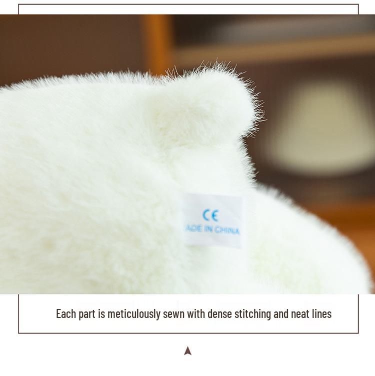 Adorable Teddy Bear Plush with Ribbon - Perfect Gift for Girlfriend