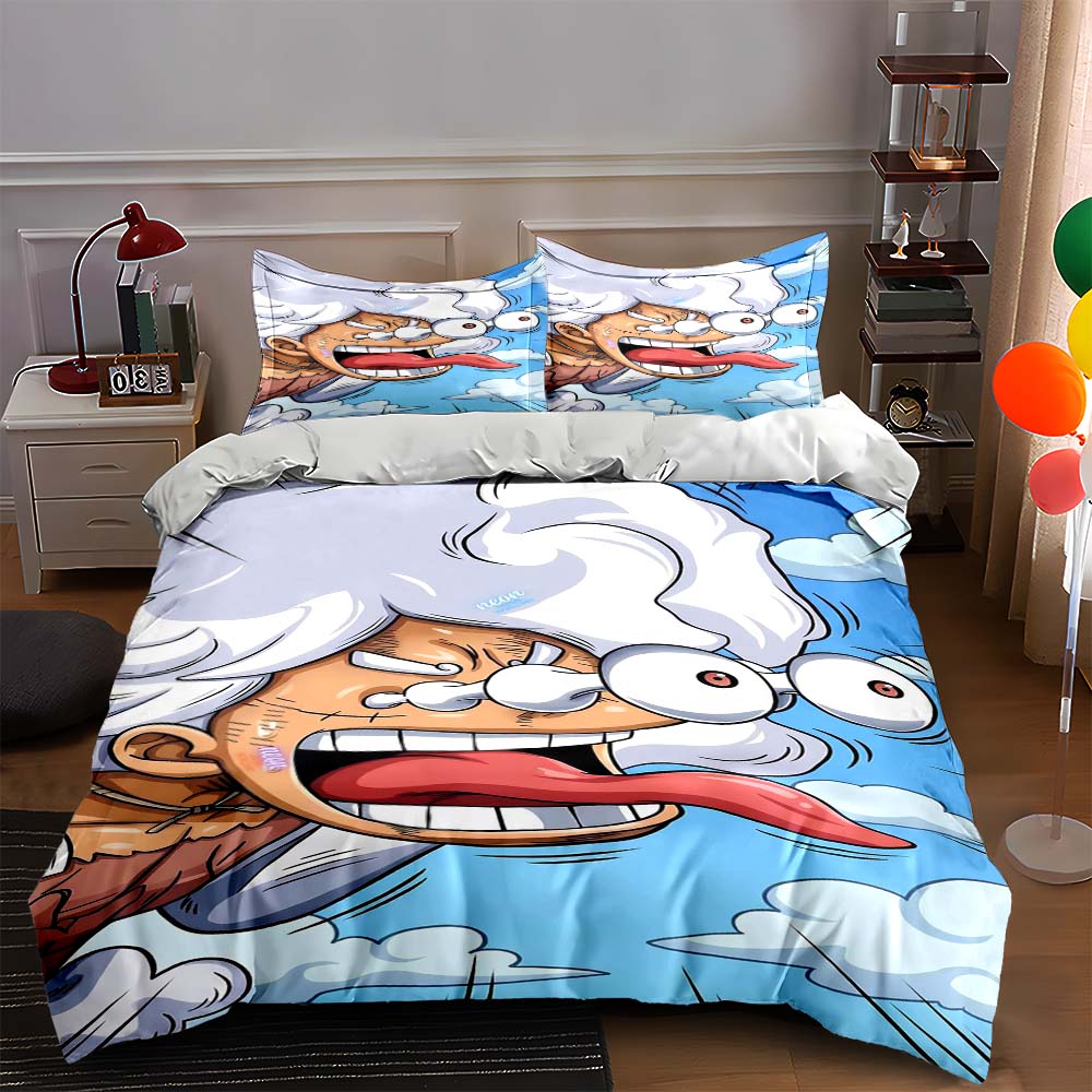 

White-haired face design. Bedding sets Duvet cover sets Duvet covers Pillowcases(1 * Duvet Cover 2 * Pillowcases, without duvet insert) 135x200cm