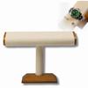 Meilleur Choix Watch Stand, Watch Stand, Watch Stand, Jewelry Storage, Wooden (Off-White)