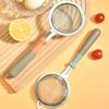 Edelstahl Sieb Filterlöffel Sojamilchlöffel Babynahrung Filter Sieb Saftfilter Küchenfilter Mehlsieb YLE259