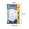 Magnetic Door Alarm - Anti-theft Indoor Security with Sticker Sensor