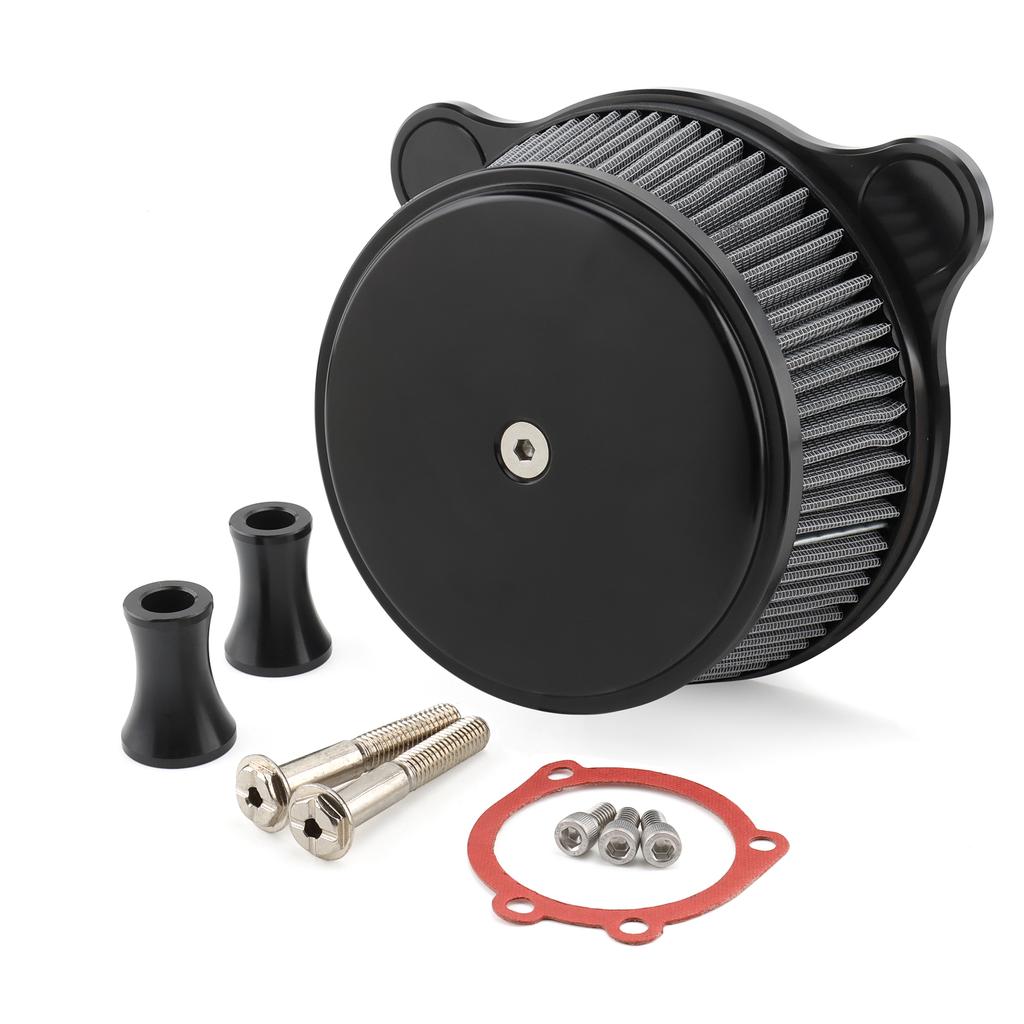 Motorcycle Air Cleaner Intake Filter Kit For Harley Touring Road King Electra Glide Dyna Street Bob Low Rider Softail Fat Boy