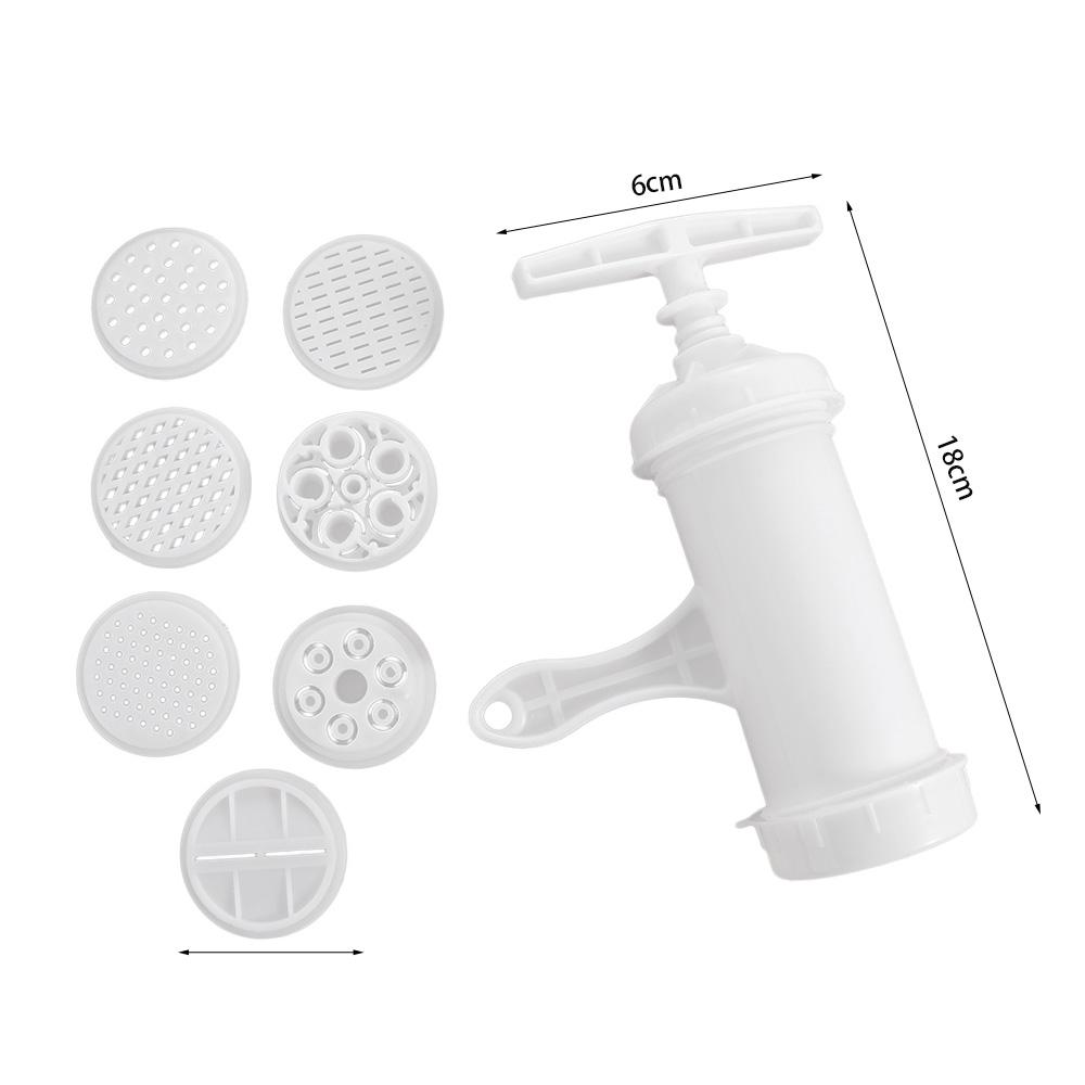 Manual Noodle Press White Spaghetti Tool Household Pasta Maker  Kitchen Newbie