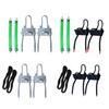 1 Pair Tree Climbing Spikes Portable Anti-Slip Cat Claw Shoes Adjustable Fit Outdoor Tree-Climbing Tool for Tree Work