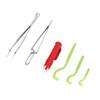 Tick Removal Tool Kit for Dog Cat Ticks RemoversRemover Pen Stainless Steel Tweezers(Green Ticks