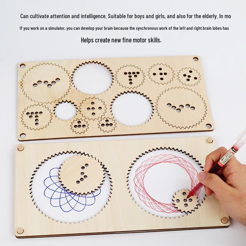 Student Science & Education Gift: Physics Gear Clock Model Kit