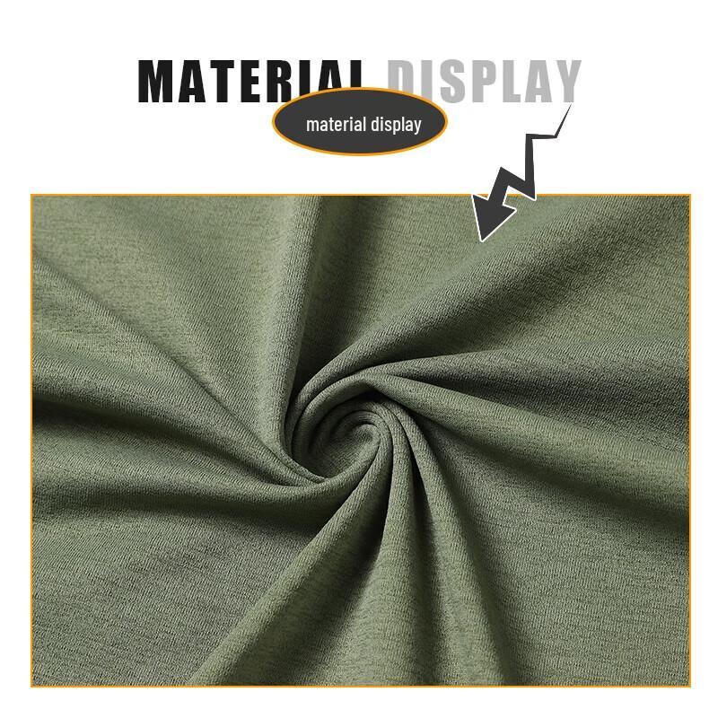 Romon Men's Stand-Up Collar Long Sleeve T-Shirt