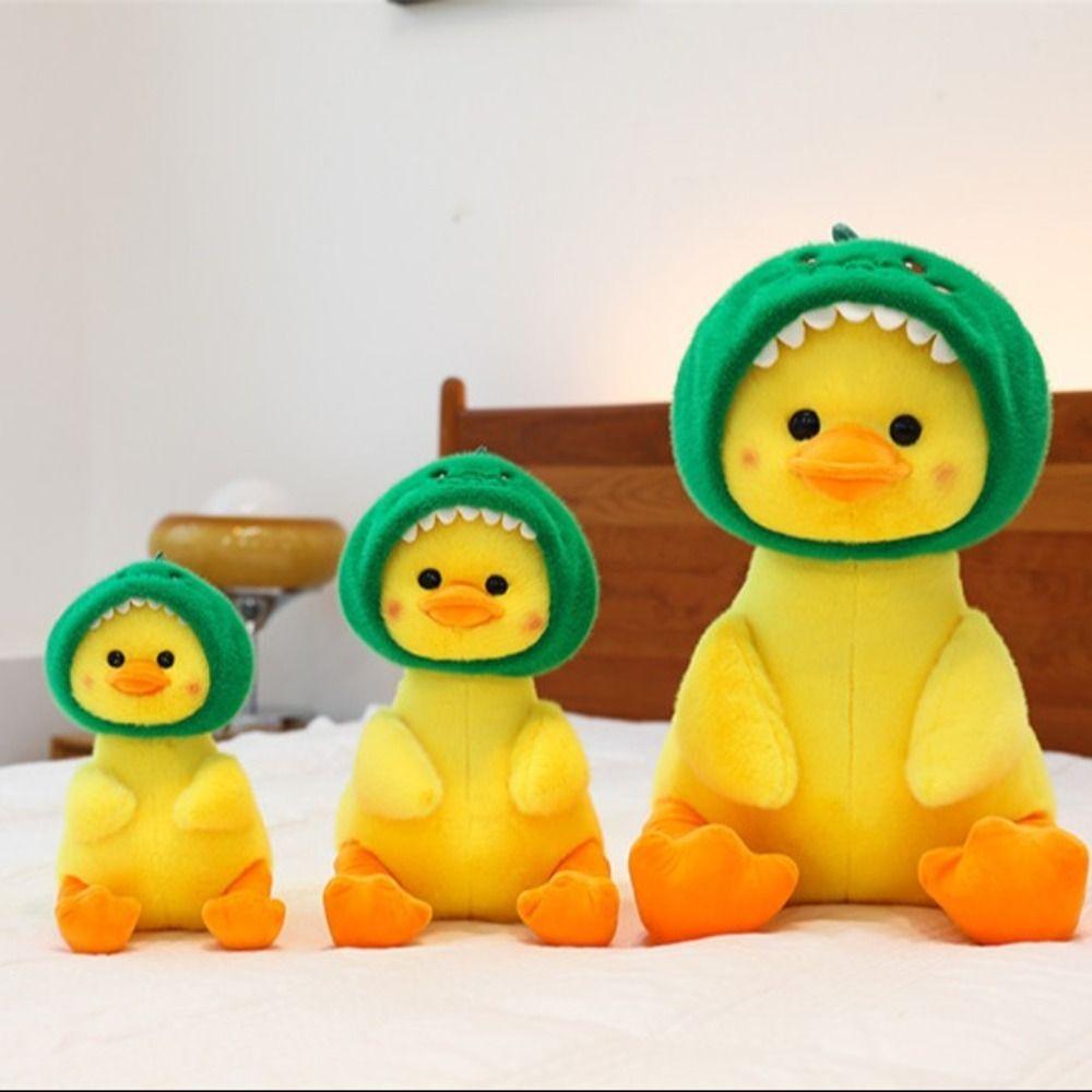 Ornament Bear Hood Duck Appease Doll Soft Rabbit Hood Duck Stuffed Doll Kids