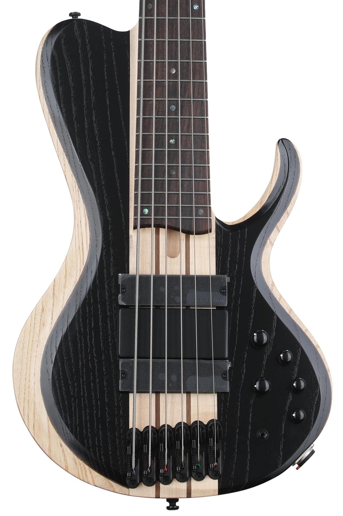 

Ibanez Weathered Black Low Gloss Ibanez / BTB866SC-WKL [6-string bass] чорний
