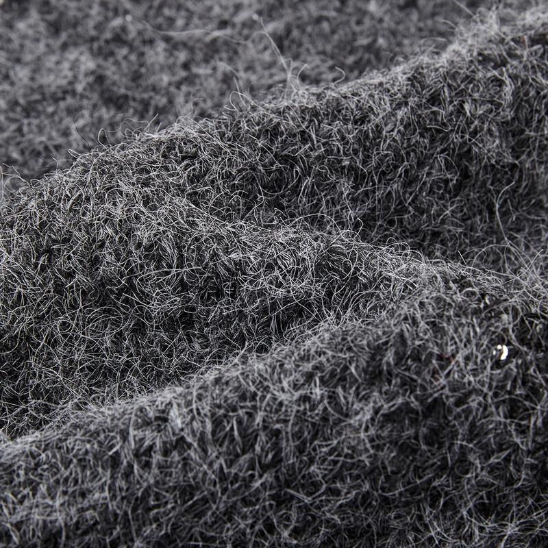 Demana Sequin Rose Knit Sweater with Lamb Wool