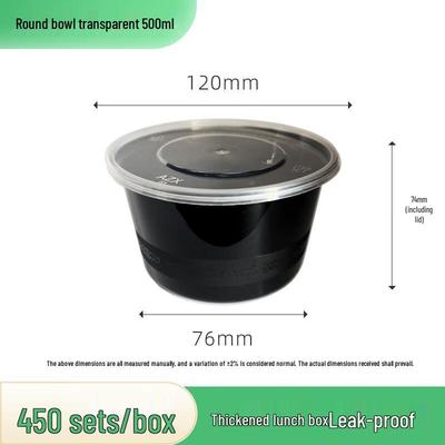 Disposable PP Plastic Food Containers