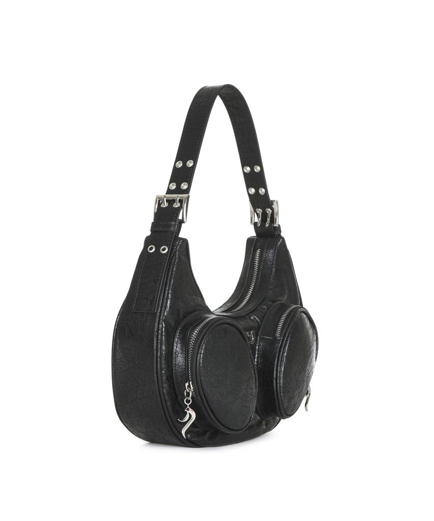 Yieyie Luna Bag Tote Bag Vintage Black
