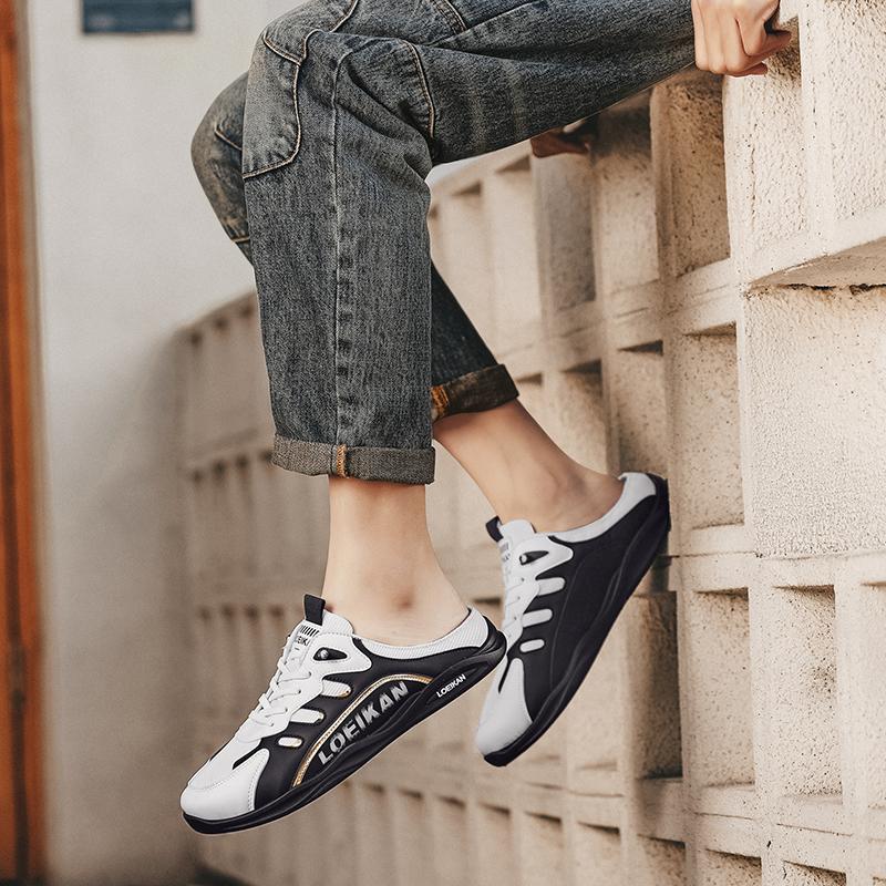 Pánská sportovní obuv Letní sandály Pantofle Dřeváky Nazouváky Ležérní obuv Nadměrné tenisky pro studenty Nadměrné