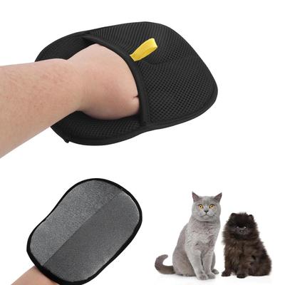 Herramienta de Eliminación de Pelo de Mascota Guantes Reutilizables de Eliminación Estática, Guantes de Aseo de Doble Cara para Mascotas, Elimina Pelo de Mascota para Alfombras