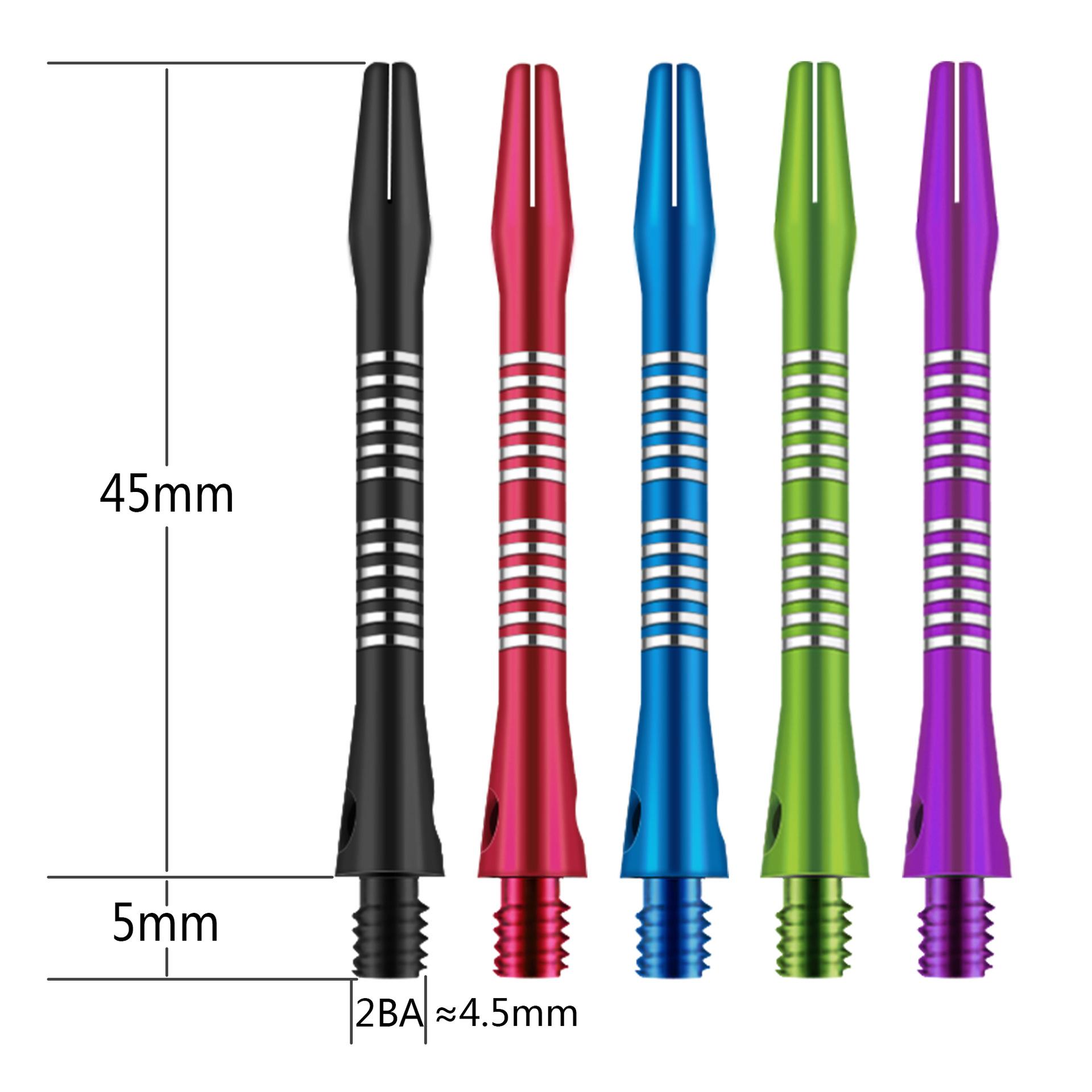 Darts Shafts Darts Stems Aluminium Shafts Multiple Metal Stems Professional Darts Accessories 2BA