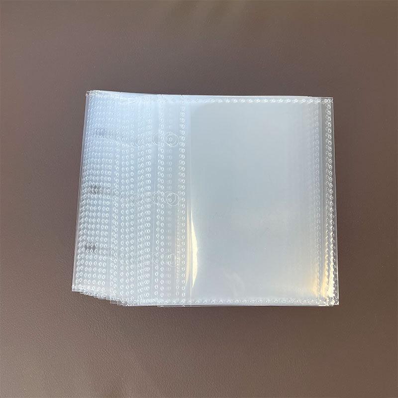 Water Ripple Transparent Acrylic A5 Four-Pocket Photo Album - Colorful Simple Design