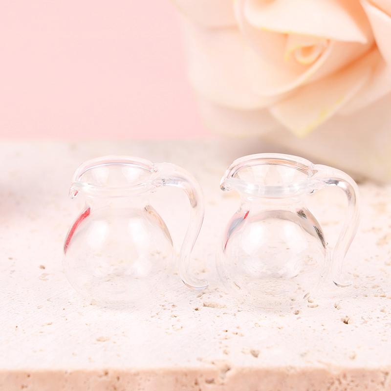 

Кукольный домик Мини Банка для воды Стеклянный кувшин для воды Банка для ролевых игрушек Декор прозрачный