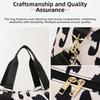 Large Capacity Gym Bag Leopard Print Shoulder Bag Spacious Handbag  Fitness Sports