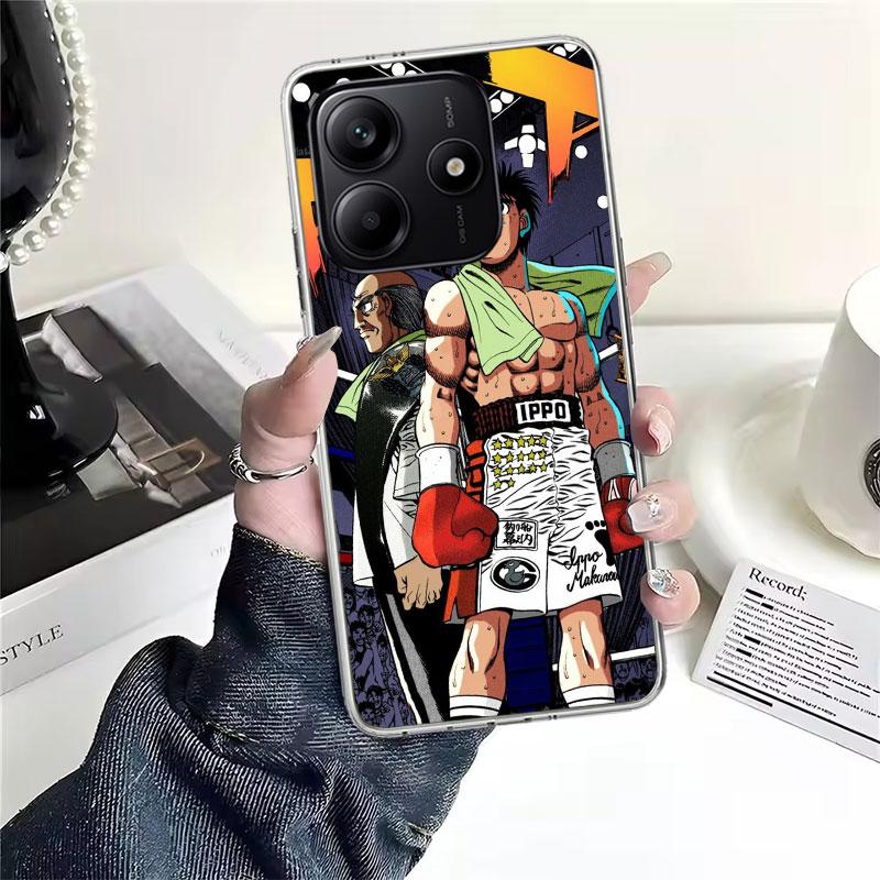 Hajime No Ippo Comics Soft Phone Case For Xiaomi Redmi Note 15 14 14S 13 12 Pro Plus 12S 11 11S 11E 10 10S 11T 5G Fundas Coque R