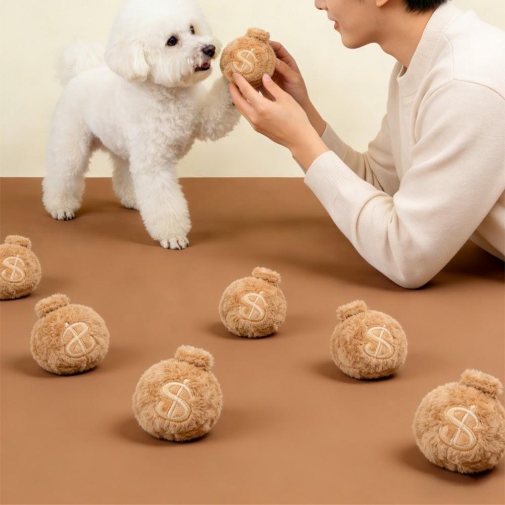 Bissfester Hunde-Elastikball Geldbeutelform Haustier Interaktiver Ball Interaktives Spiel