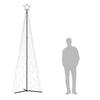 Christmas Tree Cone Warm White 500 LEDs 100 X 300 Cm
