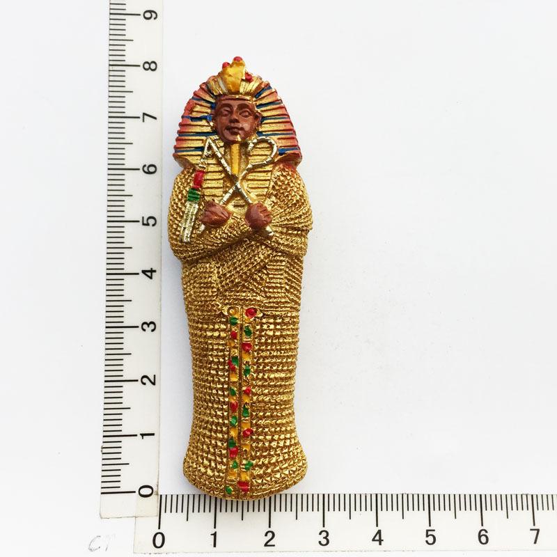 Egypt Refrigerator Magnets 3D Resin Handmade Refrigerator Magnets Creative Souvenirs Home Decoration
