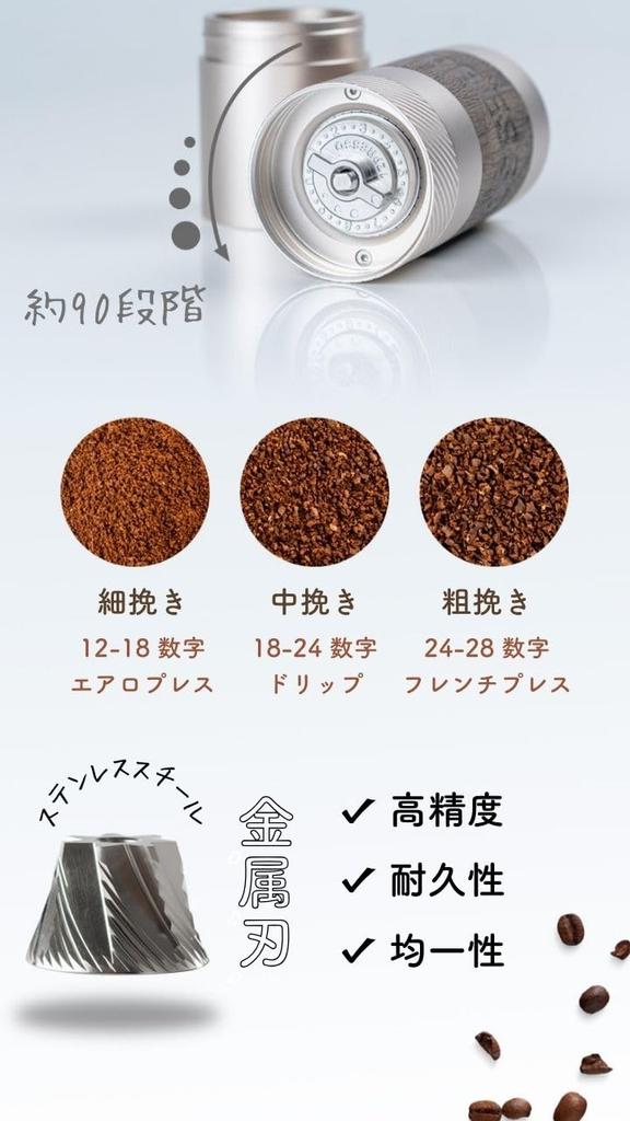 1Zpresso Q Hand Coffee Grinder, Foldable, Portable, Lightweight, Easy To Clean, Stainless Steel Blade, Internal Adjustment, Ideal for Travel and