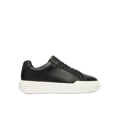 Chunky Cupsole Laceup Lth Bt Aop Sneakers