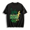 St. Patrick's Day Lucky Saurus Rex Print Casual Top For All Pure Cotton T-shirt