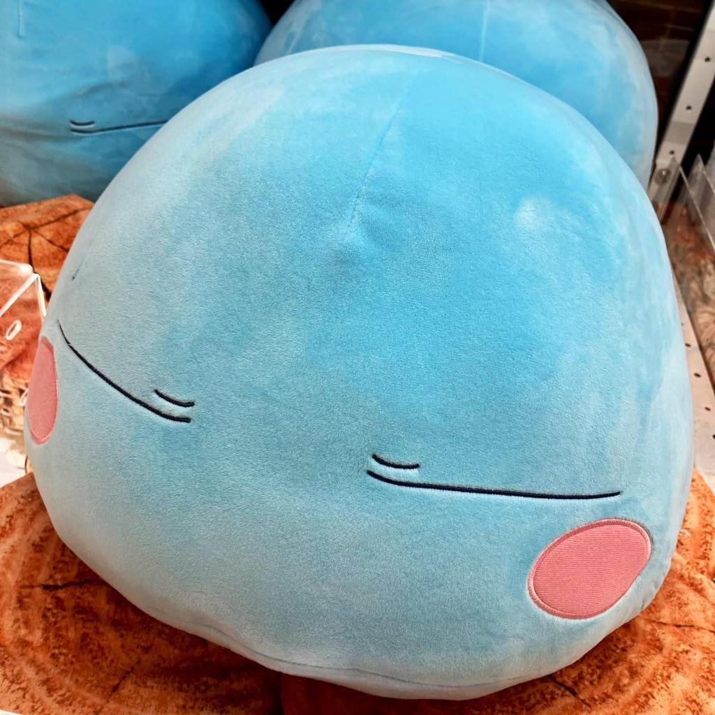 That Time I Got Reincarnated as a Slime Rimuru Plush Cushion, Super Huge and Fluffy, Rimuru Slime, Extra Large, Approx. 37cm
