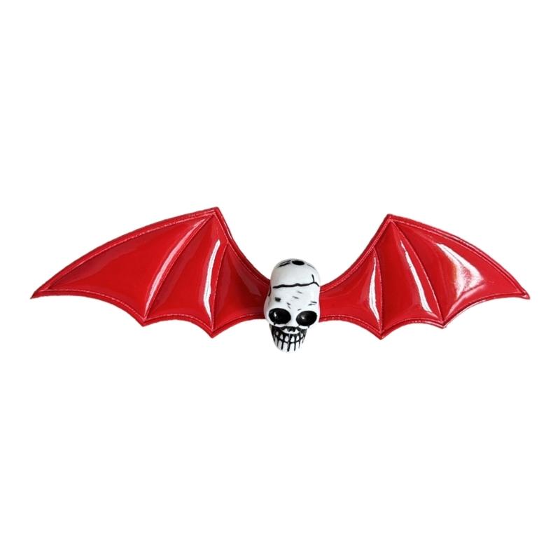 1PC Friendly Bat Shaped Hairpin For Gothic Fashion Dark Theme Parties Comfortable Costume Accessories