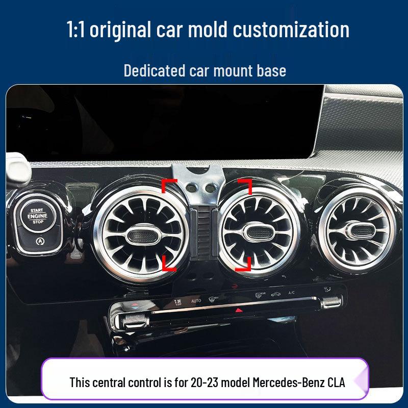 13-23 Mercedes-Benz CLA Phone Holder and Navigation Mount for Air Vent