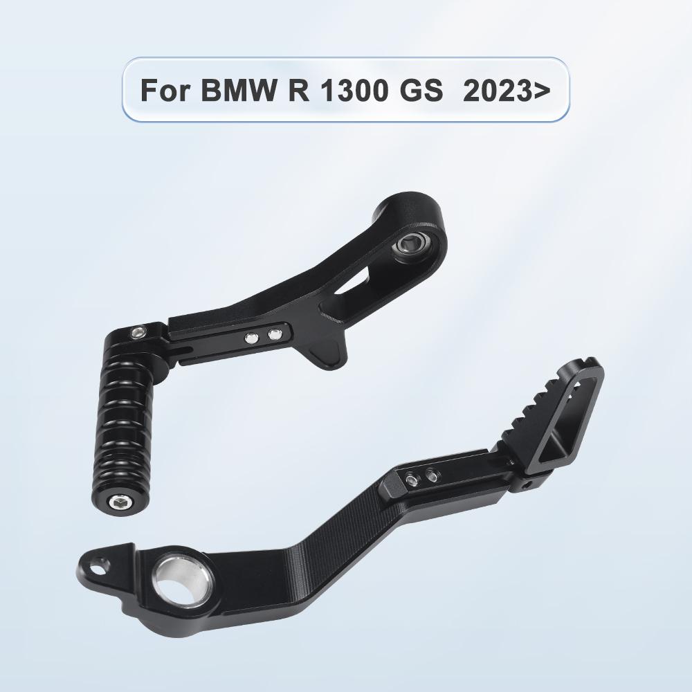 Motorcycle CNC Aluminum Rear Brake Lever Shift Gear Lever Adjustable For BMW R1300GS R 1300 GS Adventure 2023 2024- Accessories