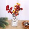 10pcs Artificial Berry Stems Christmas Berry Picks Decor Berries Branches