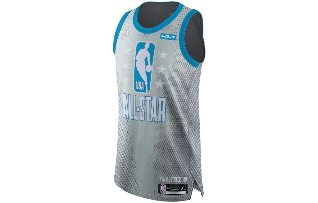 Jordan Air Jordan X NBA ALL STAR 2022 Basketball Jersey Men's Gray DH8030-012