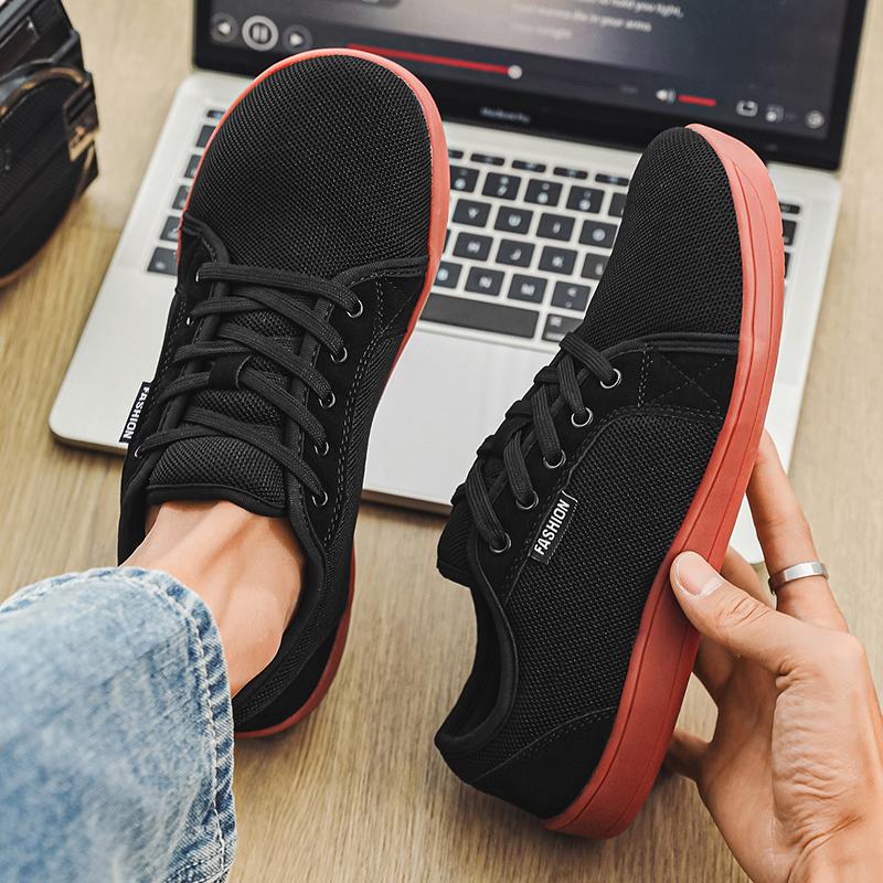 TUINANLE Széles lábujjú cipők Minimalista mezítlábas cipők Unisex Hálós Lélegző Alkalmi Férfi Cipő Kényelmes Kültéri Séta Sport